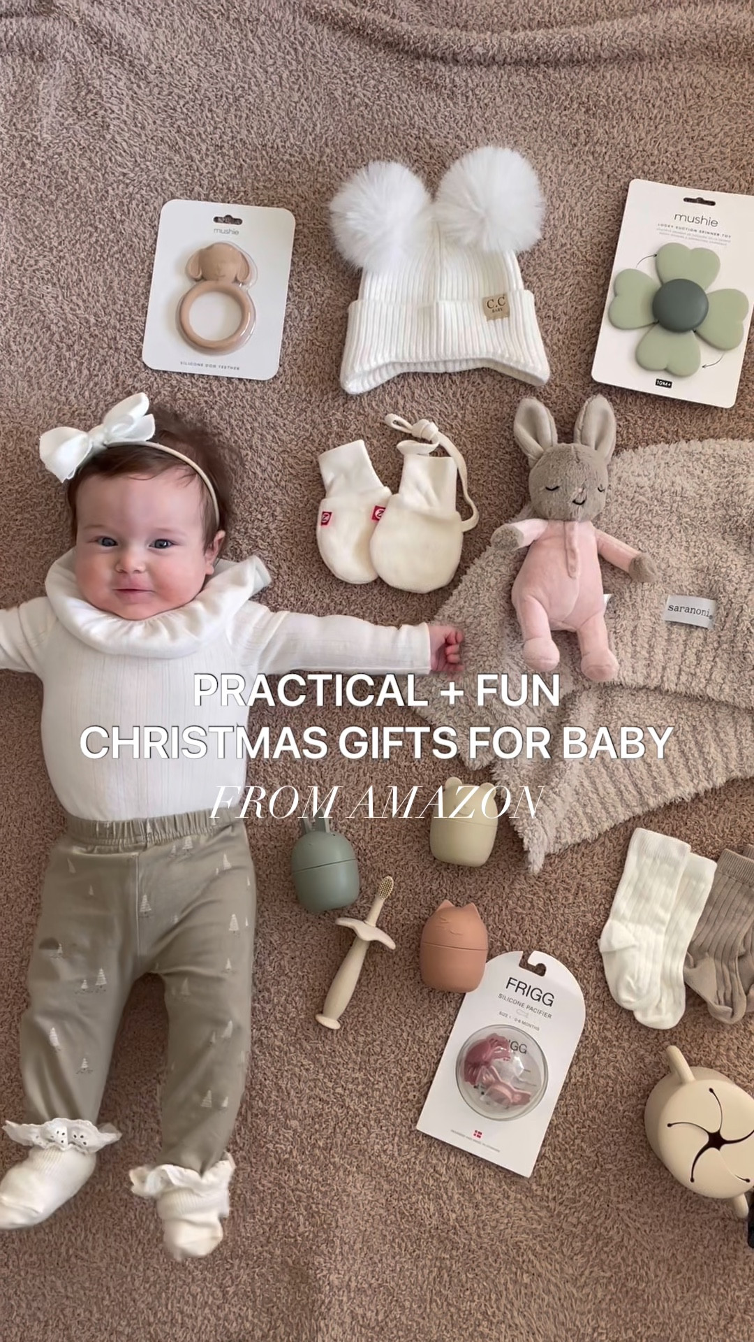 fun + practical christmas gift ideas for babies from amazon 🤍

baby gift guide | amazon gift guide | gifts for baby 0-12m | holiday gift guide | neutral baby essentials

#LTKBaby #LTKGiftGuide #LTKHoliday
