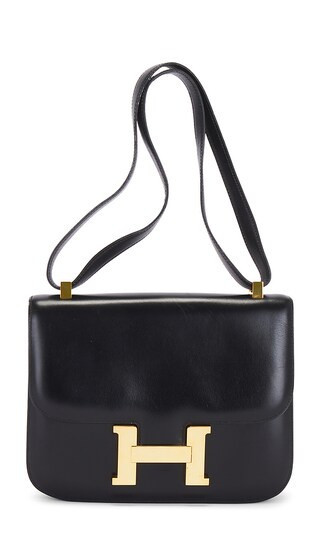 FWRD Renew Hermes 1976 Box Constance 23 Shoulder Bag in Black. | Revolve Clothing (Global)