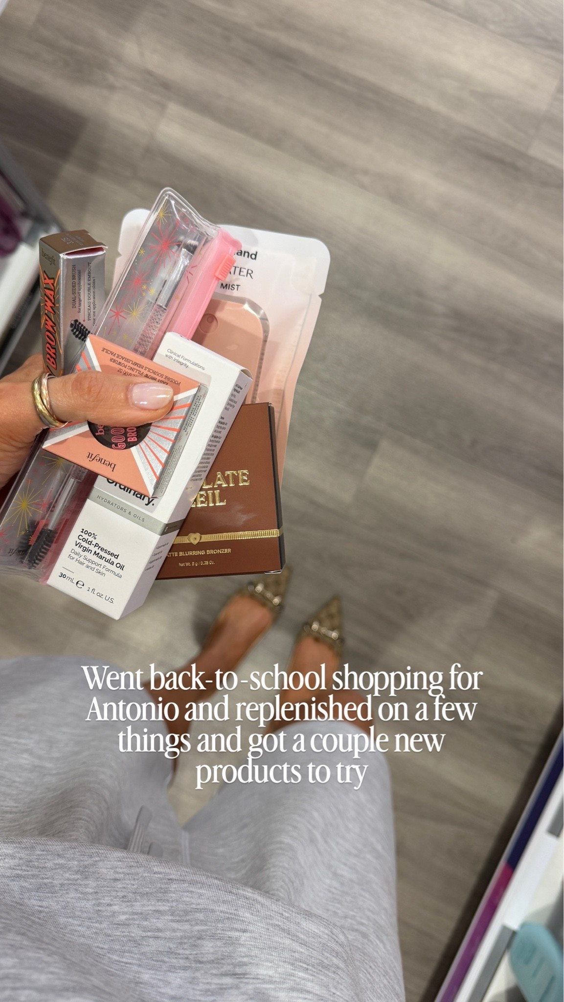 Back to school shopping for Antonio turned into a beauty replenishment trip for me! I get the brow wax and powder in. 3.75

#LTKmomlife #LTKselfcare #LTKOver40