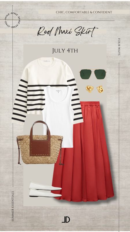 ✨Tap the bell above for daily elevated Mom outfits.

Red maxi skirt outfit, July 4th, work outfit, brunch outfit, casual outfit, date night

"Helping You Feel Chic, Comfortable and Confident." -Lindsey Denver 🏔️ 

  #over45 #over40blogger #over40style #midlife  #over50fashion #AgelessStyle #FashionAfter40 #over40 #styleover50 #syyleover40Midsize fashion, size 8, size 12, size 10, outfit inspo, maxi dresses, over 40, over 50, gen X, body confidence


Follow my shop @Lindseydenverlife on the @shop.LTK app to shop this post and get my exclusive app-only content!

#liketkit 
@shop.ltk
https://liketk.it/4IS1J

Follow my shop @Lindseydenverlife on the @shop.LTK app to shop this post and get my exclusive app-only content!

#liketkit #LTKOver40 #LTKFindsUnder50 #LTKSaleAlert
@shop.ltk
https://liketk.it/4ISCd