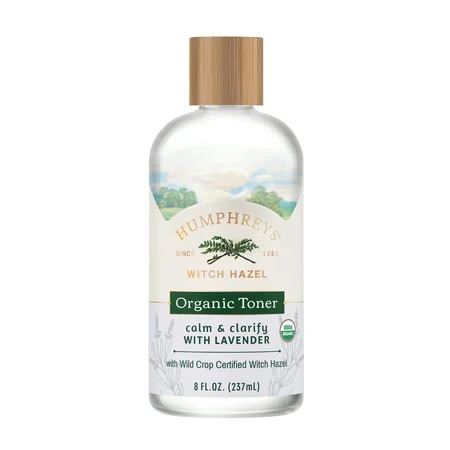 Humphreys® Calm & Clarify Witch Hazel with Lavender Organic Toner, 8 Fl Oz. | Walmart (US)