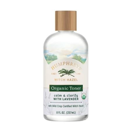 Humphreys® Calm & Clarify Witch Hazel with Lavender Organic Toner, 8 Fl Oz. | Walmart (US)