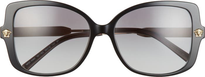 56mm Gradient Butterfly Sunglasses | Nordstrom