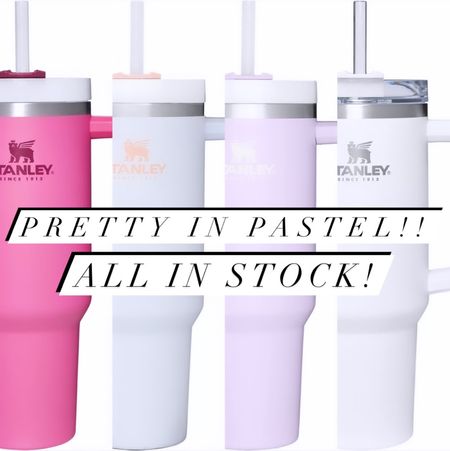 Pastel Stanley’s Fully Stocked Right Now at Dicks!!

Water, Insulated cup, Stanley, Coffee, Drink, Pastel, Pink, Baby Blue, White, Lavender.

#LTKGiftGuide #LTKunder50 #LTKCyberweek