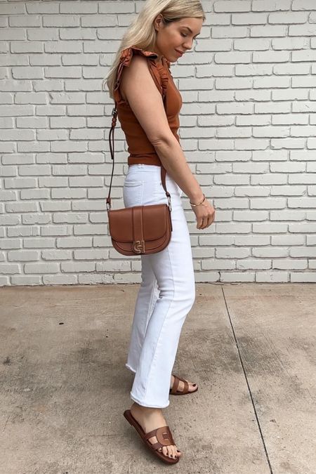 Top
White Jeans 
Sandals
Bag 
Spring Outfit 
Resort wear
Vacation outfit
Date night outfit
Spring outfit
#Itkseasonal
#Itkover40
#Itku
Amazon find
Amazon fashion 


#LTKitbag #LTKfindsunder50 #LTKshoecrush