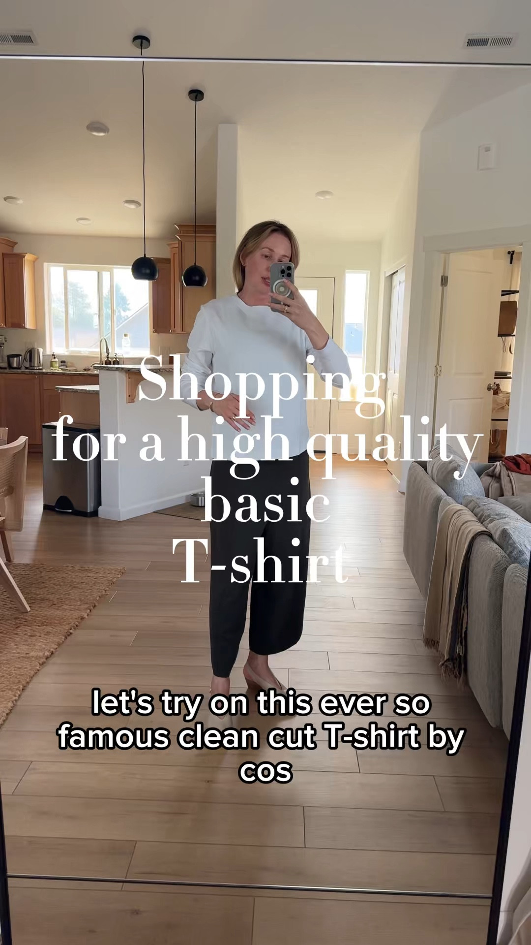 I love high quality basics and I needed a nice new long sleeve t-shirt for Fall: Cos makes amazing t-shirts but they’re on the pricey side (especially when you need more than one!) 
I love the quality of Cos clean cut t-shirt and I am definitely going to buy it again. While I was shopping around I also found a few similar styles in quality and fabric performance by Banana Republic, Gap (especially their vintage t-shirt and modern crew neck), Everlane and & Other Stories - all linked here! 

#LTKVideo #LTKFindsUnder100 #LTKFindsUnder50