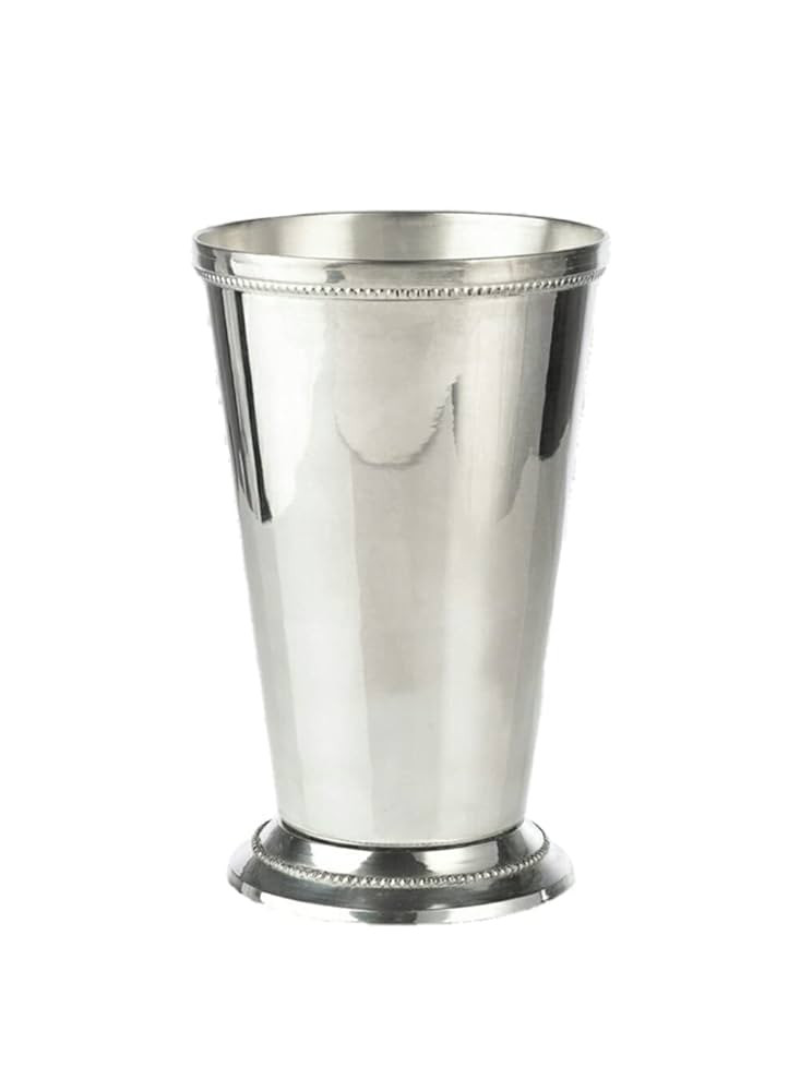 Serene Spaces Living Silver Julep, Mint Julep Glasses use as Flower Vase, Floral Centerpiece at W... | Amazon (US)