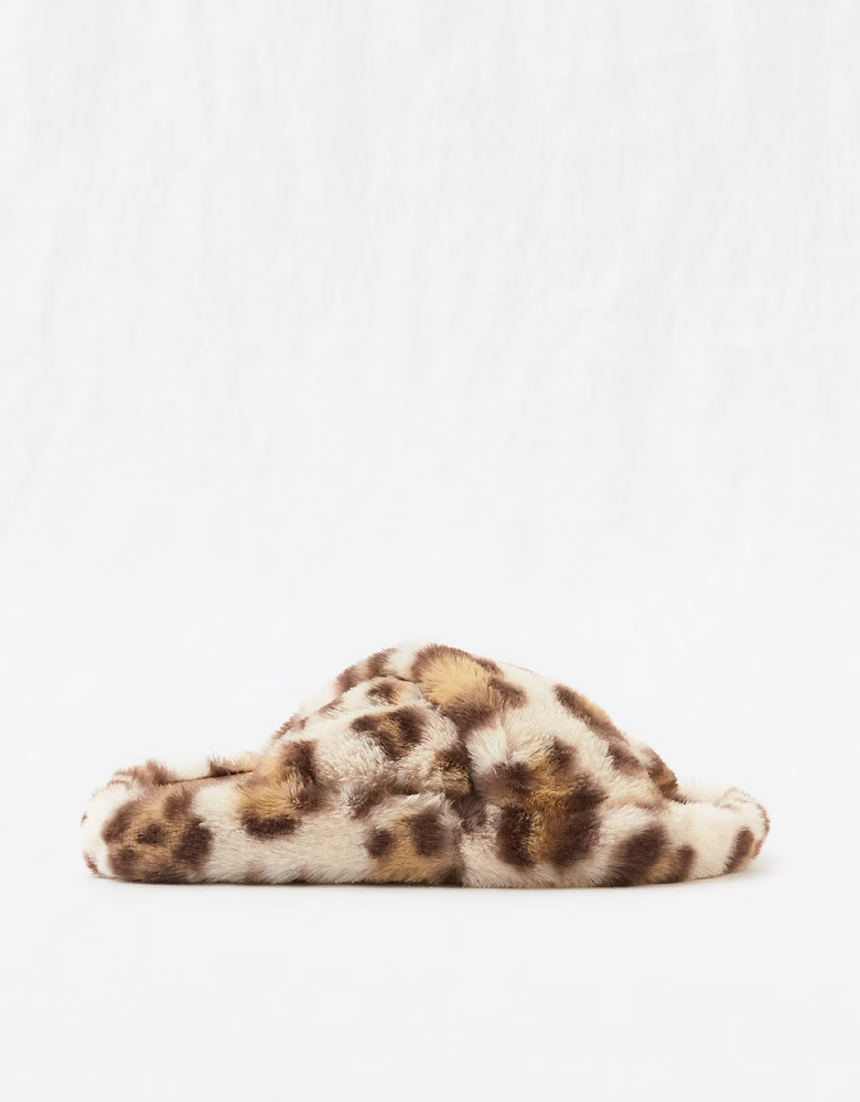 Aerie Sherpa Slides | American Eagle Outfitters (US & CA)