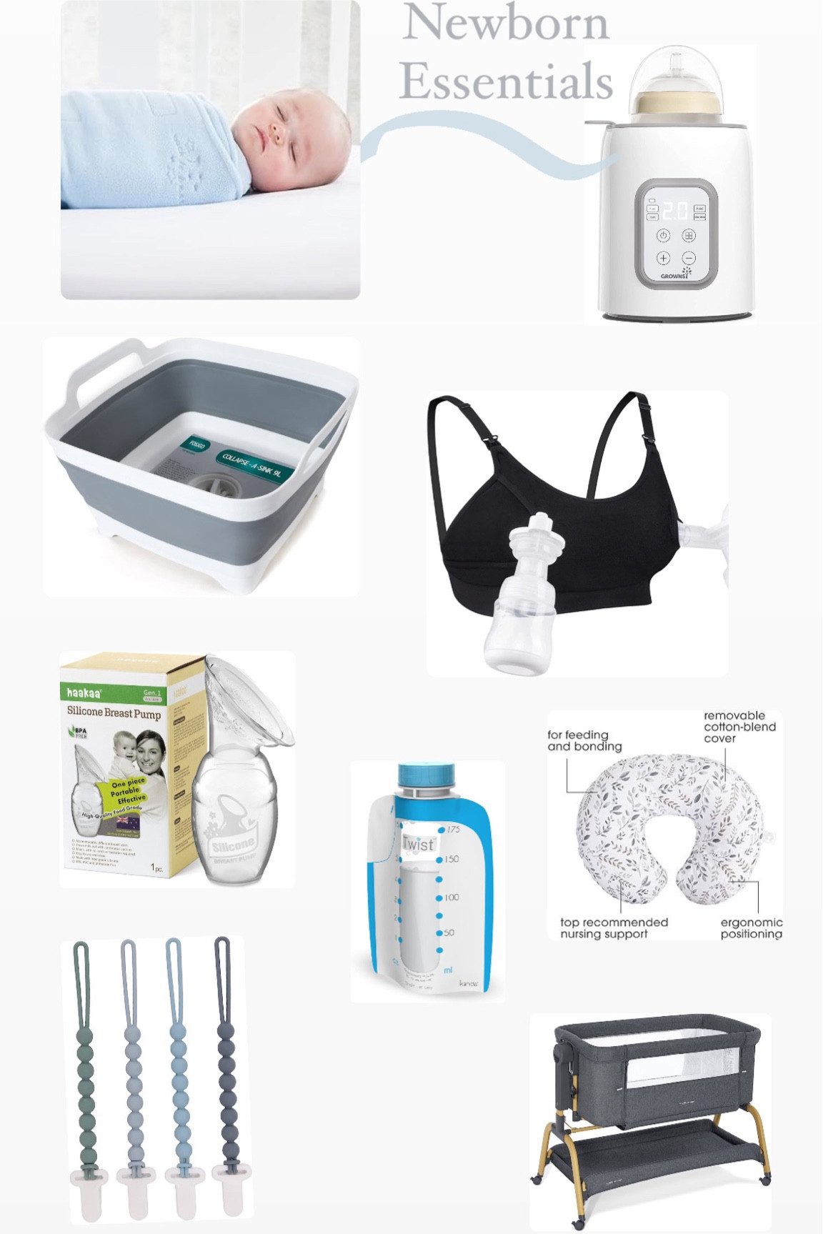 Newborn Essentials!! 

#LTKfamily #LTKbaby #LTKbump