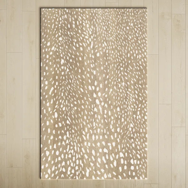 Debra Handmade Wool Light Brown/Tan/Cream Rug | Wayfair North America