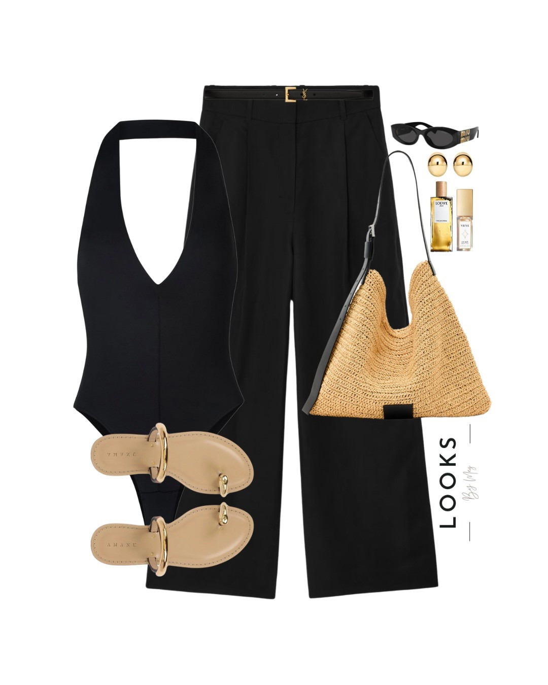 Effortless summer ootd 🖤✨🌴☀️👜

Casual, chic, everyday ootd, summer, style inspo, outfit inspo, elevated staples 

#LTKuk #LTKsummer #LTKspring