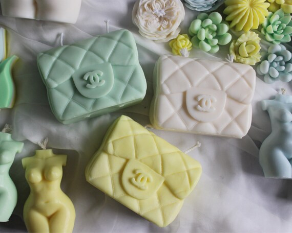 Luxury Bag Purse Candle Sculpture Coco Unique Aesthetic | Etsy | Etsy (US)