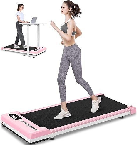 Walking Pad Treadmill 2 in 1, 6.2MPH Under Desk Treadmill Portable for Office & Home, Wide Runnin... | Amazon (US)