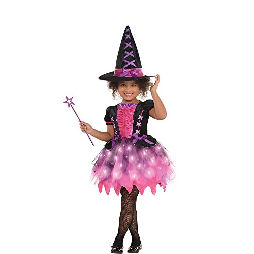 Child Sparkle Witch Costume, Toddler - 3-4, 1 Set | Amazon (US)