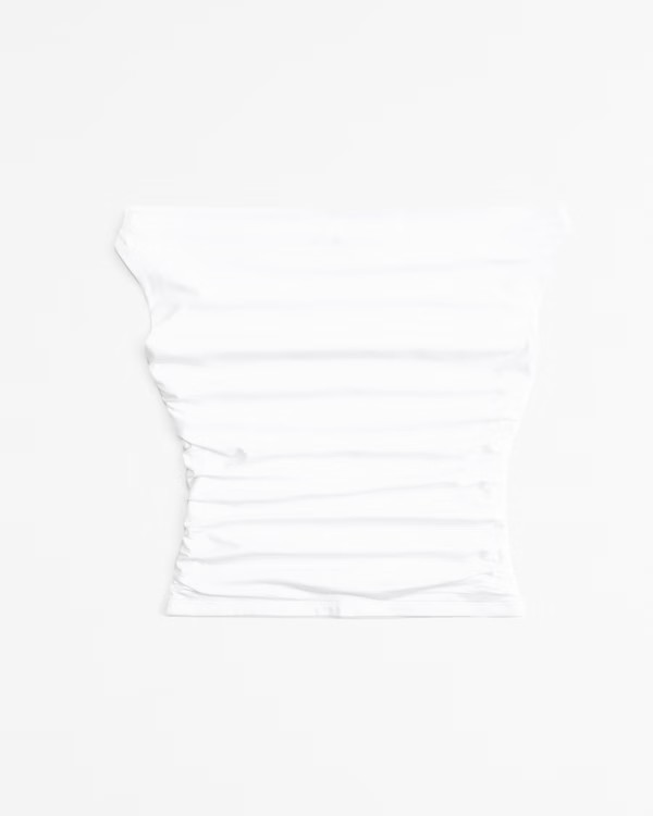 Off-The-Shoulder Ruched Top | Abercrombie & Fitch (US)