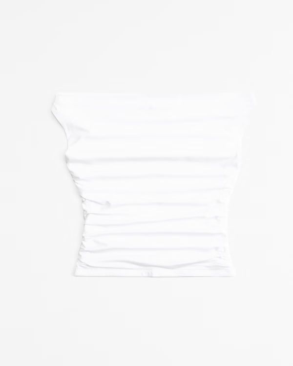 Women's Off-The-Shoulder Ruched Top | Women's Tops | Abercrombie.com | Abercrombie & Fitch (US)