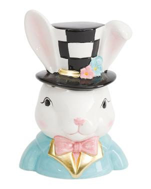 Bunny In Top Hat Decor | TJ Maxx