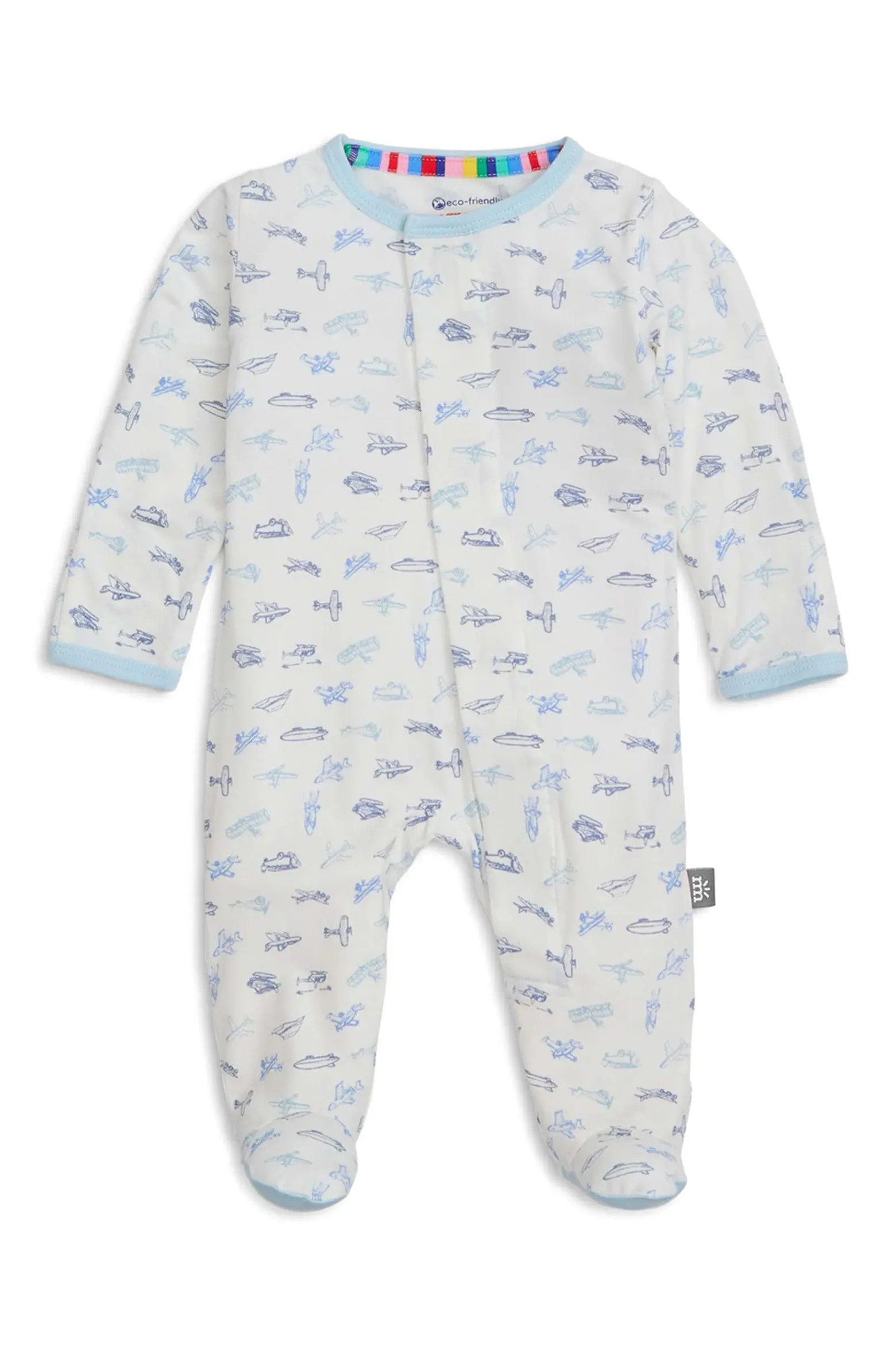 Magnetic Me Airplanes Footie | Nordstrom | Nordstrom