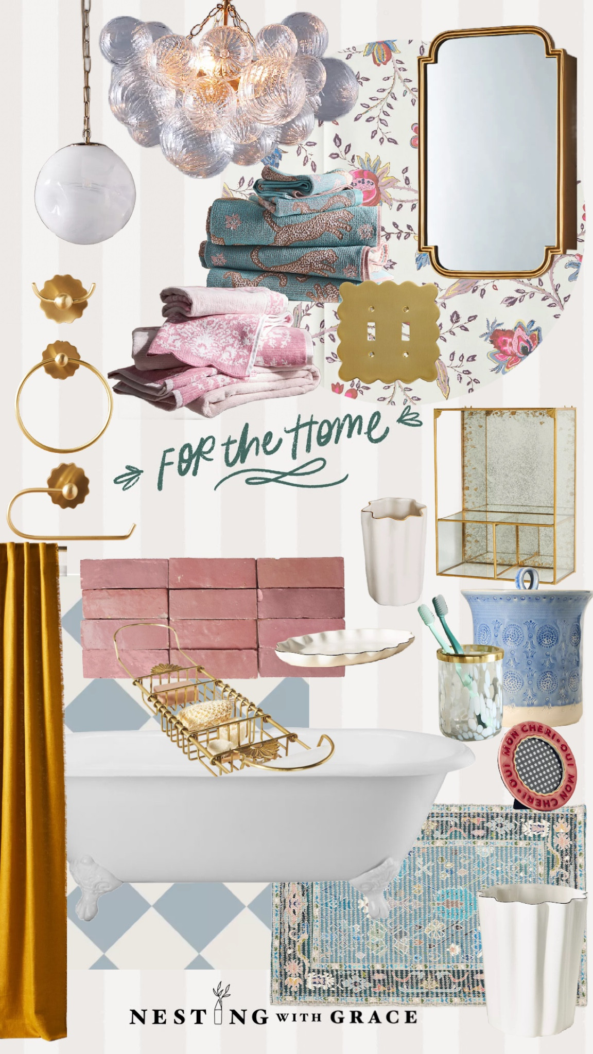 BROOKE20 for 20% off $100 purchase

Girls bathroom refresh! More photos and tour to come🙌🏻
Paint is Sulking Room Pink

@anthropologie #anthropartner