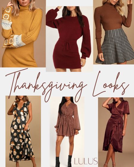 Thanksgiving Looks from Lulus

Fall Fashion • Fall • Lulus Looks • Thanksgiving • Holiday • Seasonal

#LTKfit #LTKHoliday #LTKSeasonal