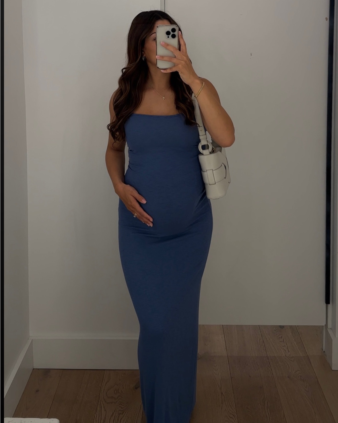 bump friendly maxi 💙

wearing a size small 

#bump #maternity 

#LTKSummerEdit