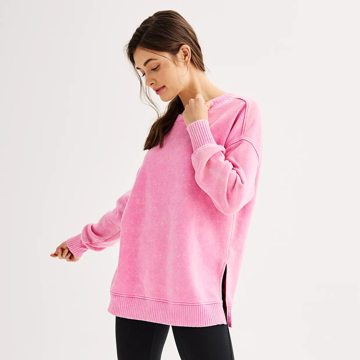 Juniors' SO® Oversized Weekend Tunic | Kohl's