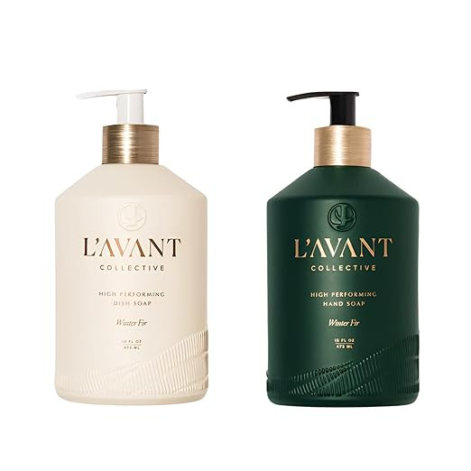 L'AVANT Collective Hand Soap & Dish Soap Bundle Winter Fir | High Performing Formula Luxurious In... | Amazon (US)