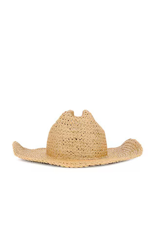 8 Other Reasons Woven Cowboy Hat in Dark Tan from Revolve.com | Revolve Clothing (Global)