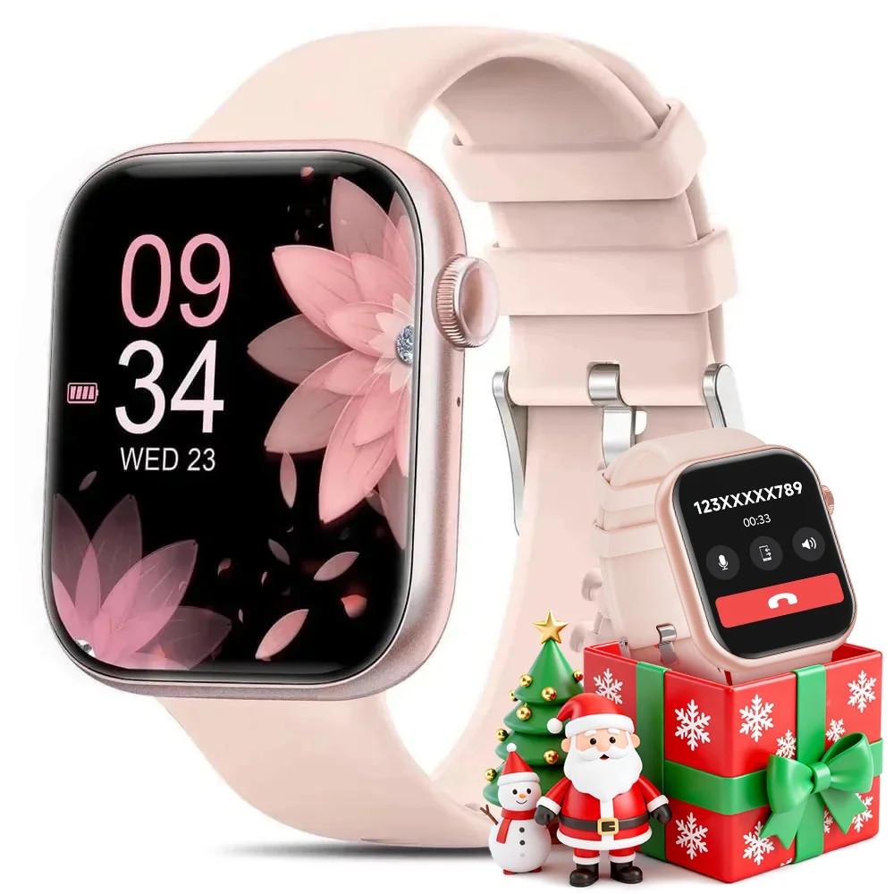Mingdaln 1.85-inch Men Womens Smartwatch,with Bluetooth Answer/Make Calls/120+Sports Modes/10 Day... | Walmart (US)