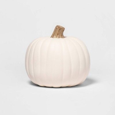 9&#34; Carvable Faux Halloween Pumpkin Cream  - Hyde &#38; EEK! Boutique&#8482; | Target