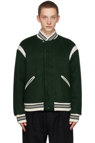 Green Parra Bomber Jacket | SSENSE