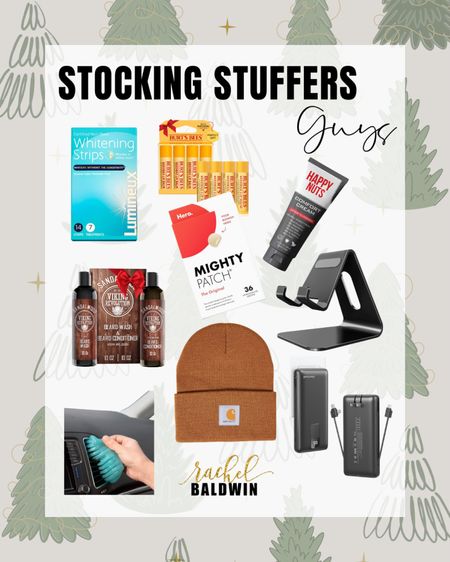 It’s officially the holiday season!! 🎄🥰 And that means it’s time for GIFT GUIDES🎁

Let’s talk stocking stuffers for guys. There are SO many great finds that fit in a stocking and don’t break the bank, and I guarantee these are things that will actually be used! Here’s a roundup self-care finds, tech must-haves, and a classic beanie that will be worn all winter long 👨❄️ 

#LTKfindsunder50 #LTKGiftGuide #LTKHoliday