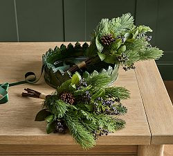 Faux Rustic Pine and Berry Bundle | Pottery Barn (US)