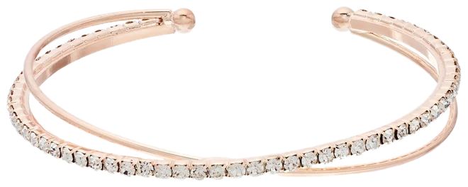 LC Lauren Conrad Pave Cuff Bracelet | Kohl's