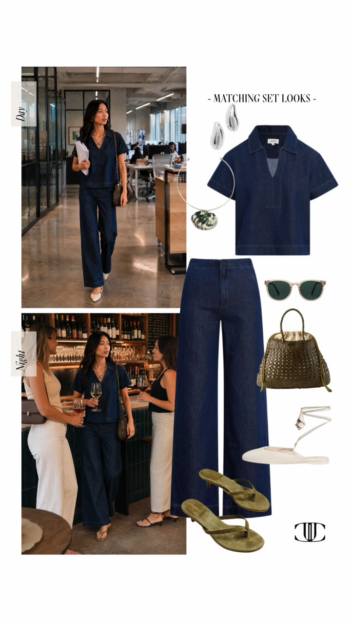 ✨ One outfit. Two occasions. One simple shoe change.

I've styled 8 chic matching sets that effortlessly take you from office to happy hour, errands to mahjong night, and pool to dinner—proving you don't need a whole new outfit to create a fresh look.

These versatile sets are the ultimate wardrobe heroes: polished, comfortable, and easy to dress up or down with the right pair of shoes. Tap to shop all the looks and see how one matching set can do it all. 🤍✨

#LTKStyle #MatchingSet #OutfitInspiration #EffortlessStyle #CapsuleWardrobe #DayToNightStyle #SummerStyle

#LTKootd #LTKSeasonal #LTKOver40