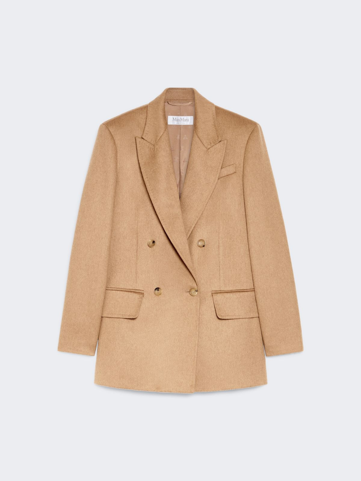 Max Mara Woman - Zibeline camel Olimpia Jacket - Camel - Size 0 | MaxMara