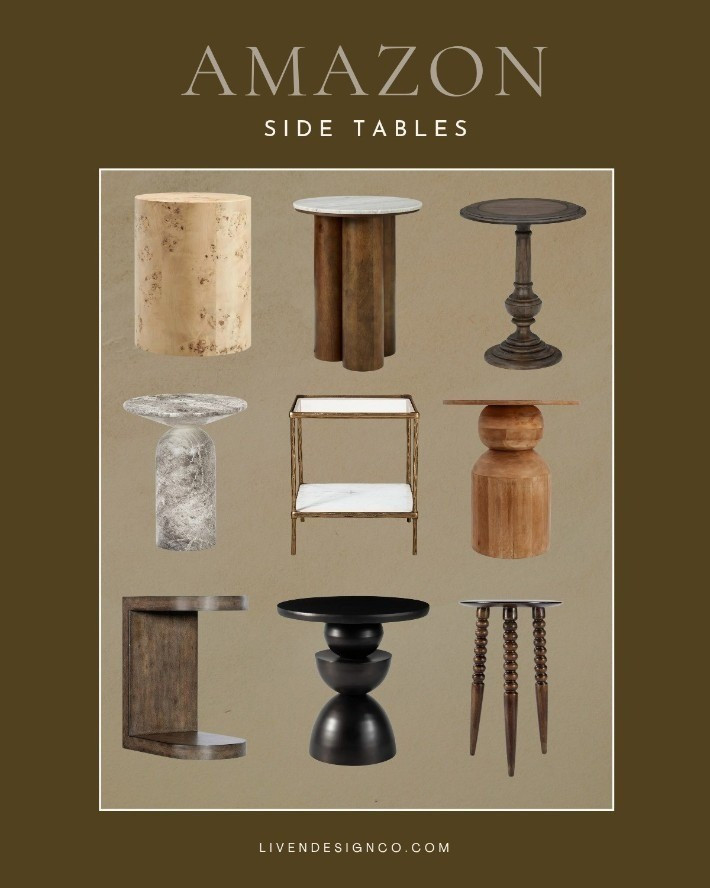 Amazon side table. Accent table. End table

#LTKSeasonal #LTKHome #LTKSaleAlert