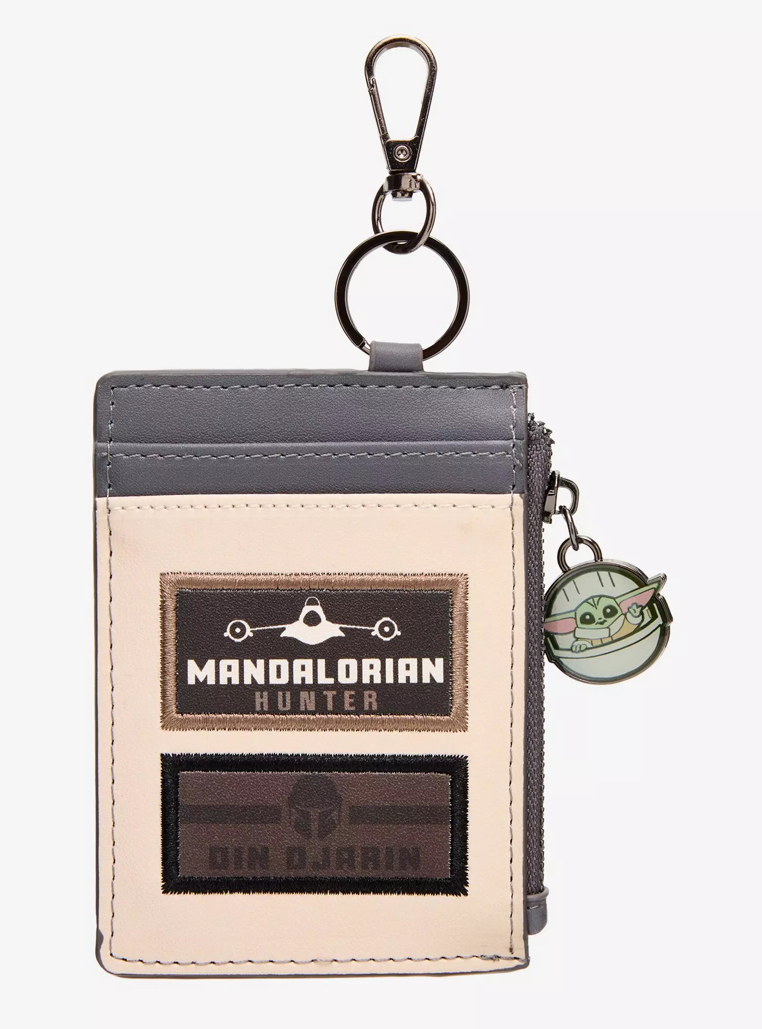 Star Wars The Mandalorian Grogu & Mandalorian Patches Cardholder — BoxLunch Exclusive | BoxLunc... | BoxLunch