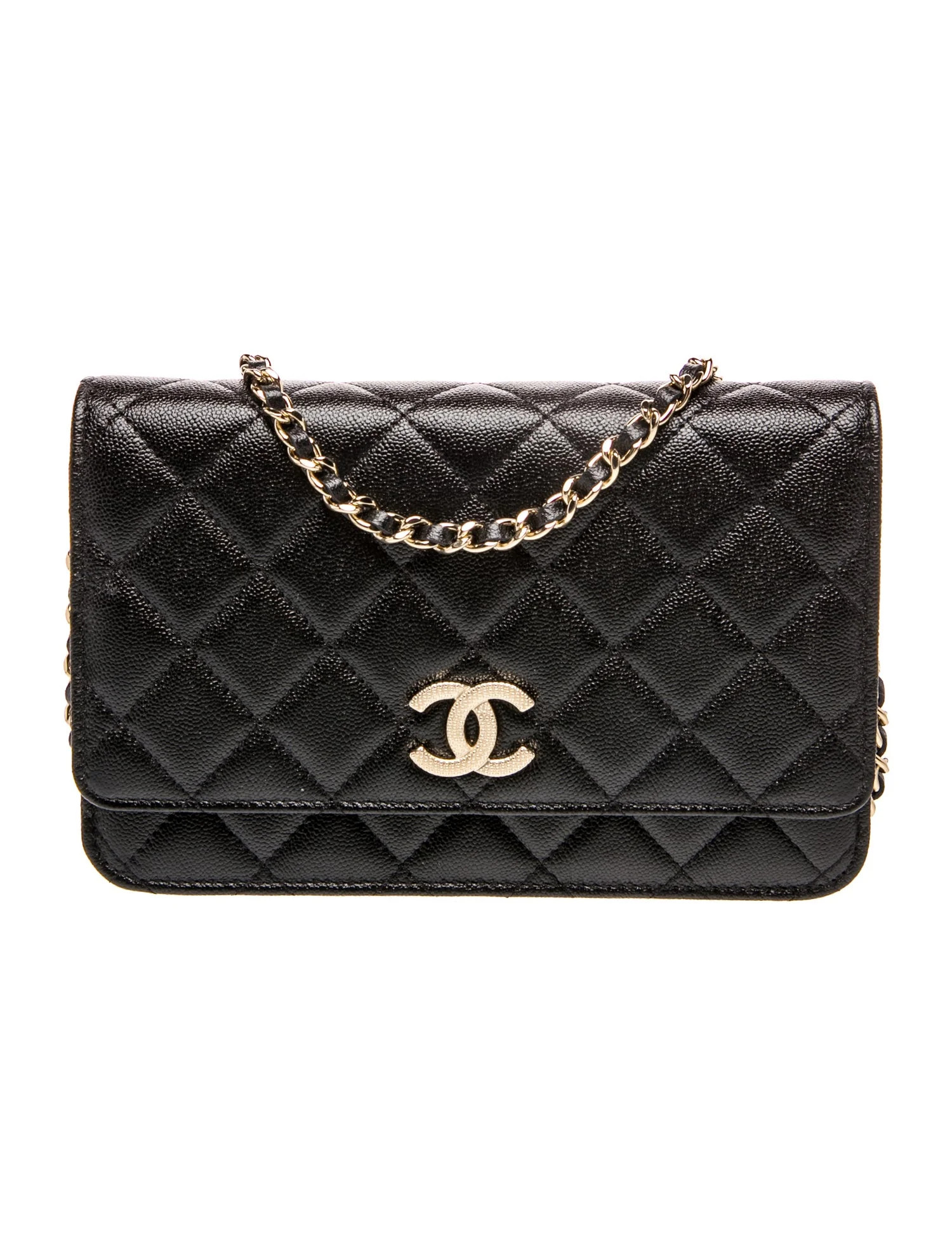 Chanel 2024 CC Wallet On Chain | The RealReal