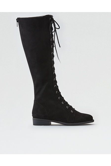 AE Lace-Up Riding Boot | American Eagle Outfitters (US & CA)