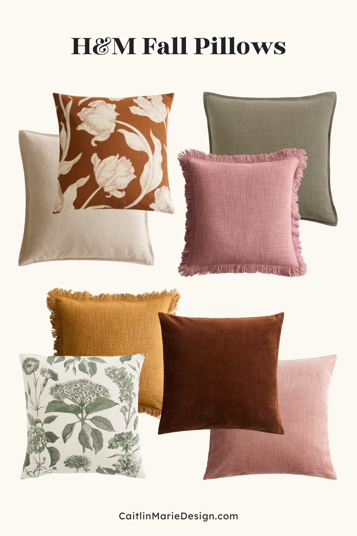 Fall throw pillow covers from H&M 🍂 

#LTKHome #LTKSeasonal #LTKFindsUnder50