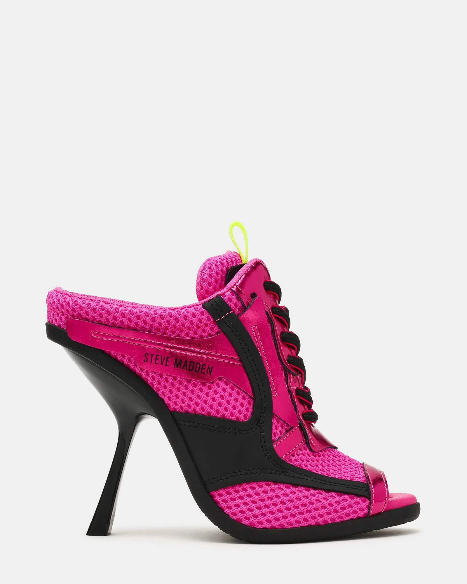 Steve Madden Women's Chevelle Lace-Up Heels - Pink Multi - Size 6.5 - Mesh | Steve Madden (US)