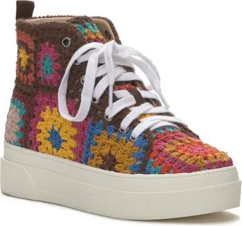 Curla Crochet High Top Sneaker | Nordstrom