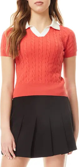 Ivy Cable Knit Short Sleeve Top | Nordstrom Rack