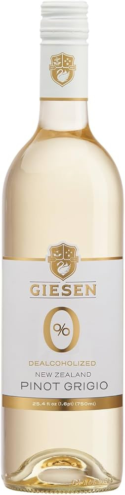 Giesen Non-Alcoholic Premium Pinot Grigio - Premium Dealcoholized White Wine Pinot Gris from New ... | Amazon (US)