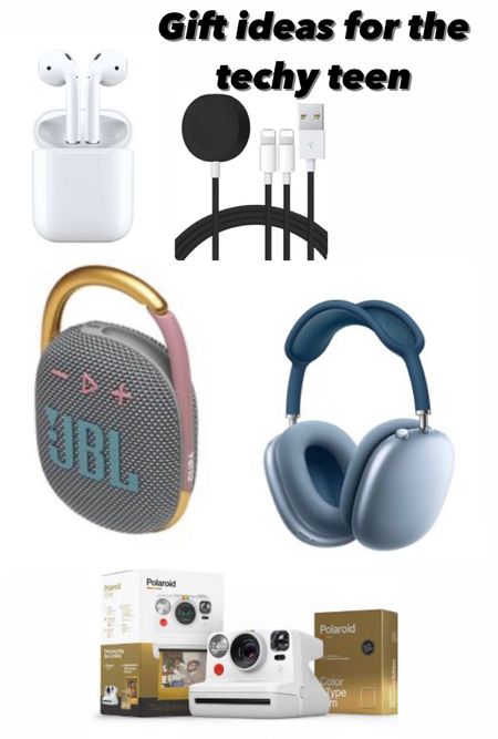 Teen gifts, tech gift, portable speaker, Apple, phone charger, Polaroid 

#LTKkids #LTKGiftGuide