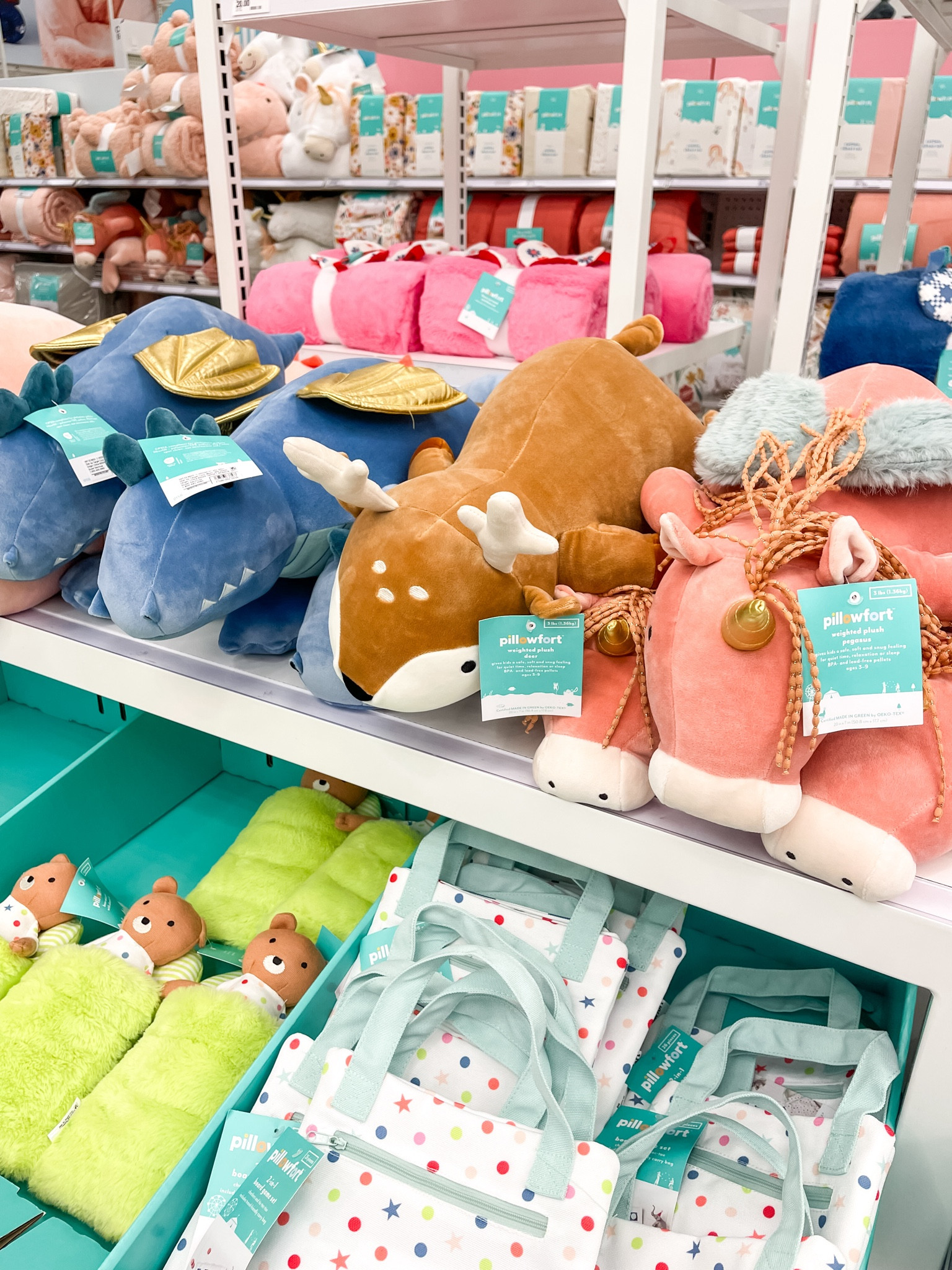 New Pillowfort weighted plushies 🤍

#LTKSeasonal #LTKKids #LTKFamily