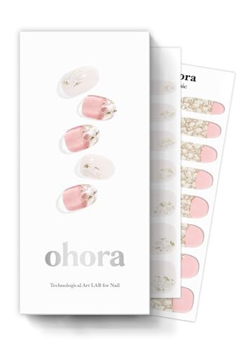 ohora Semi Cured Gel Nail Strips (N Quartz) - Works with Any Nail Lamps, Salon-Quality, Long Lasting, Easy to Apply & Remove | Amazon (US)