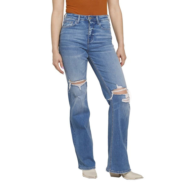Women's Flying Monkey Summer Time 90's Vintage Flare Relaxed Fit Wide Leg Jeans | Scheels