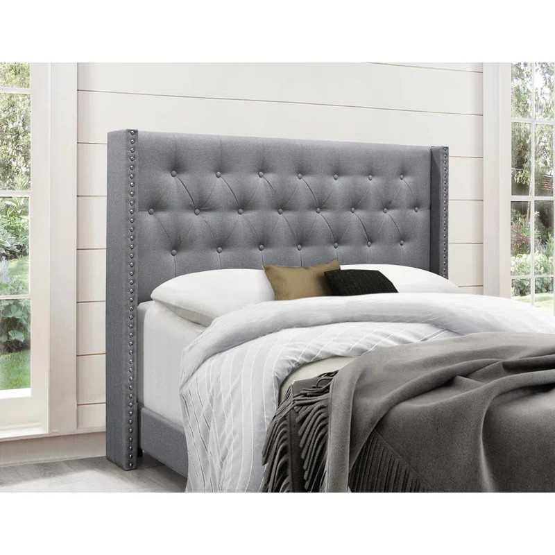 Aadvik Tufted Upholstered Low Profile Standard Bed | Wayfair North America
